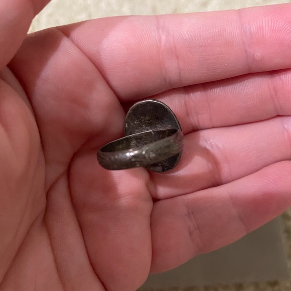 Vintage real turquoise ring - Picture 5 of 6